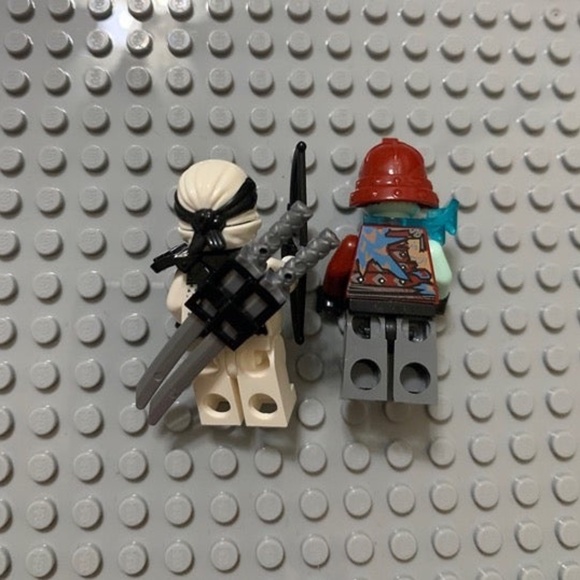 NINJAGO CUSTOM MINIFIGURES ZANE & BLIZZARD ARCHER - Picture 4 of 4
